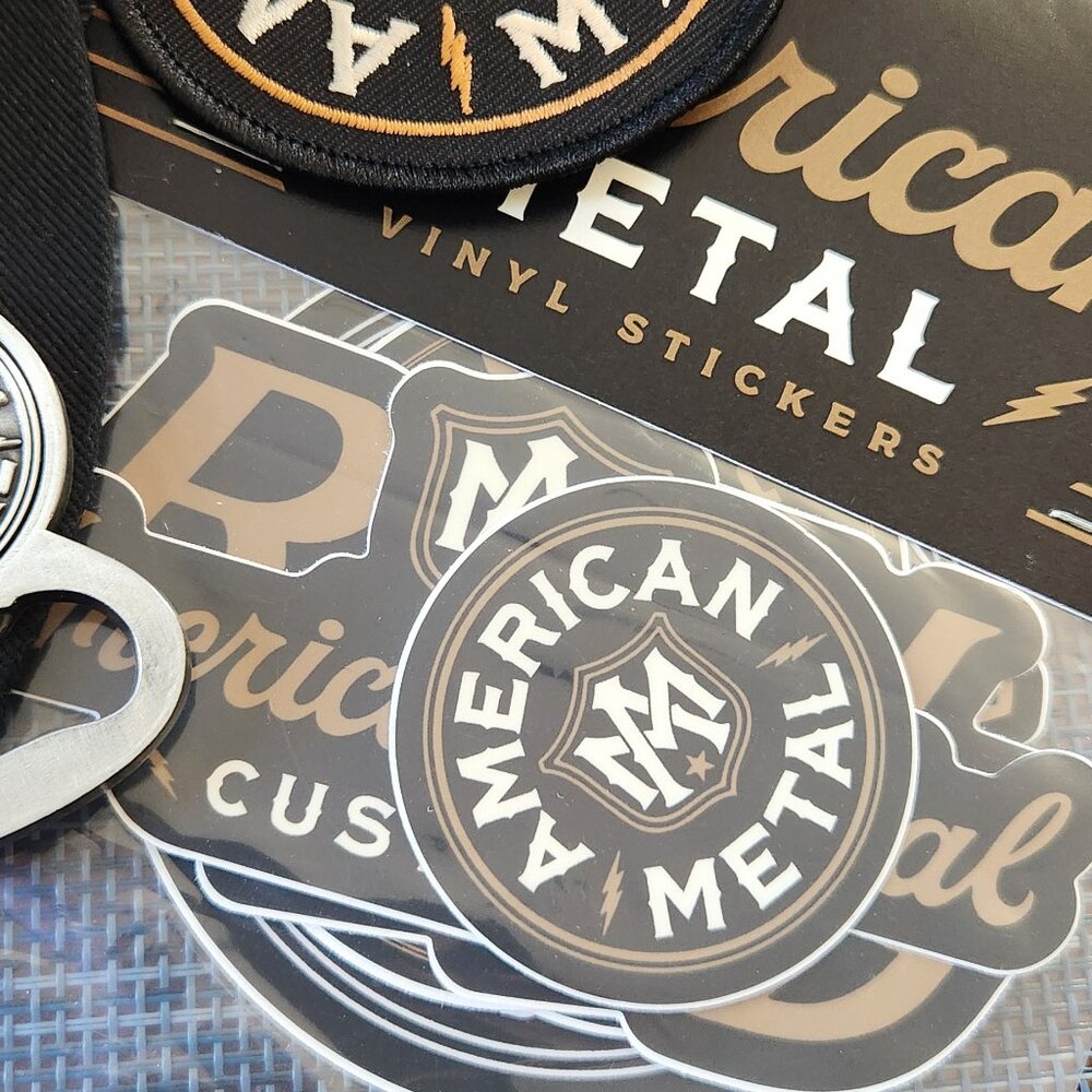 American Metal Whiskey branded Merch NWOT